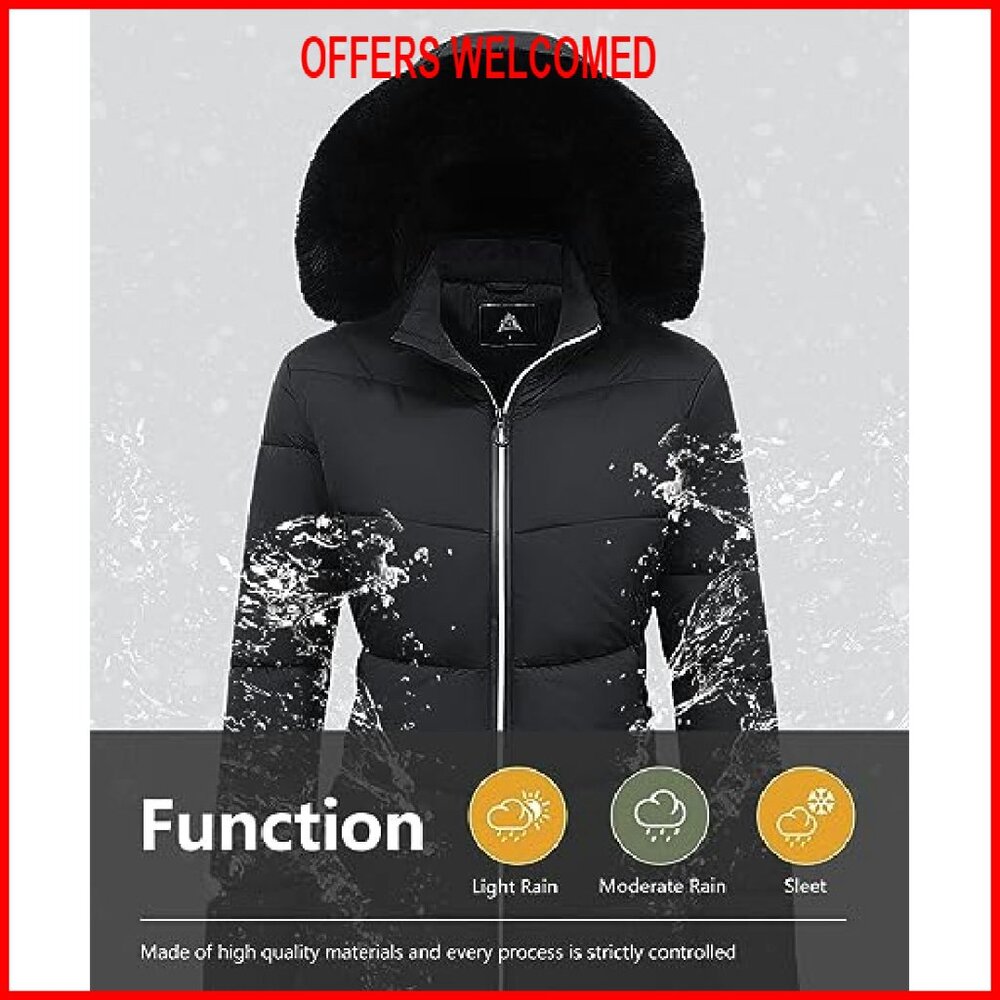 Women's Winter Down Puffer Jacket Windproof Water… - image 7